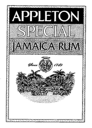 APPLETON SPECIAL JAMAICA RUM TRADEMARK logo