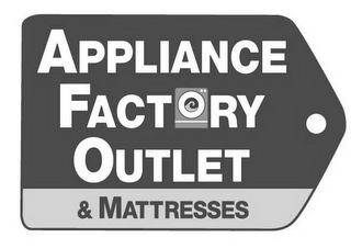 APPLIANCE FACTORY OUTLET & MATTRESSES logo