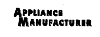 APPLIANCE MANUFACTURER logo