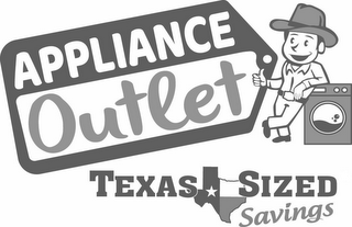 APPLIANCE OUTLET TEXAS SIZED SAVINGS logo