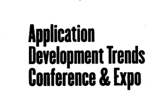 APPLICATION DEVELOPMENT TRENDS CONFERENCE & EXPO logo