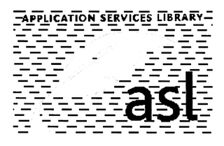 APPLICATION SERVICES LIBRARY ASL logo