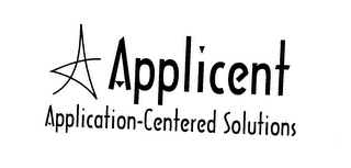 APPLICENT APPLICATION-CENTERED SOLUTIONS logo