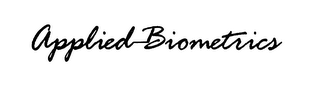 APPLIED BIOMETRICS logo