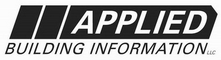 APPLIED BUILDING INFORMATION LLC logo