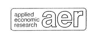 APPLIED ECONOMIC RESEARCH AER logo