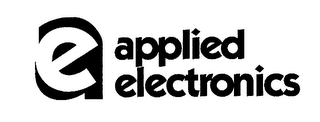 APPLIED ELECTRONICS AE logo
