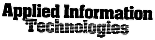 APPLIED INFORMATION TECHNOLOGIES logo