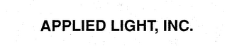APPLIED LIGHT, INC. logo