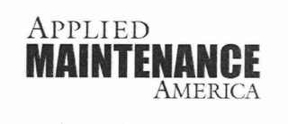 APPLIED MAINTENANCE AMERICA logo
