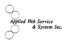 APPLIED WEB SERVICE & SYSTEM INC. logo