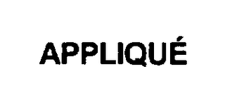 APPLIQUE logo