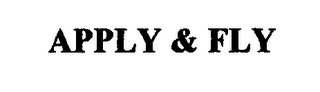 APPLY & FLY logo