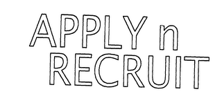 APPLY N RECRUIT logo