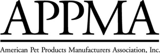 APPMA AMERICAN PET PRODUCTS MANUFACTURERS ASSOCIATION, INC. logo