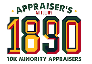 APPRAISER'S GATEWAY 1890 10K MINORITY APPRAISERS logo