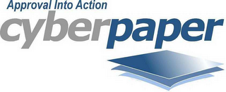 APPROVAL INTO ACTION CYBERPAPER logo