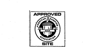 APPROVED AMERICAN CAMPING ASSOCIATION SITE ACA logo