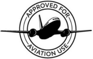 APPROVED FOR AVIATION USE logo