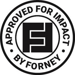 · APPROVED FOR IMPACT · FF BY FORNEY logo