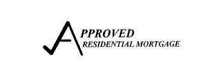 APPROVED RESIDENTIAL MORTGAGE logo