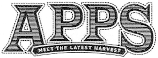 APPS MEET THE LATEST HARVEST logo