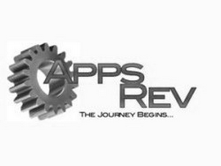 APPS REV THE JOURNEY BEGINS... logo