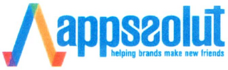 APPSSOLUT HELPING BRANDS MAKE NEW FRIENDS logo