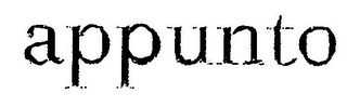 APPUNTO logo