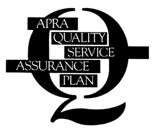 APRA QUALITY SERVICE ASSURANCE PLAN Q logo