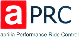 APRC APRILIA PERFORMANCE RIDE CONTROL logo