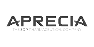 APRECIA THE 3DP PHARMACEUTICAL COMPANY logo