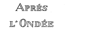 APRES L'ONDEE logo