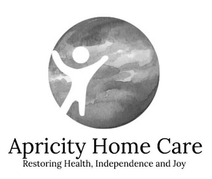 APRICITY HOME CARE RESTORING HEALTH, INDEPENDENCE AND JOY logo