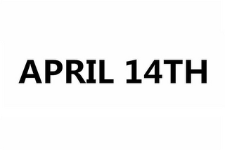 APRIL 14TH logo