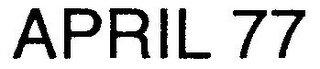 APRIL 77 logo
