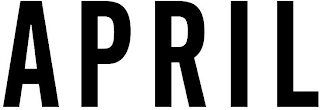 APRIL logo