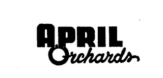 APRIL ORCHARDS logo