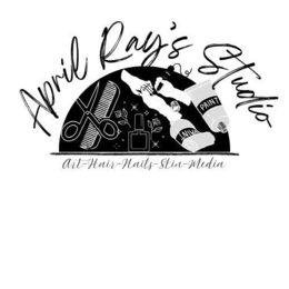 APRIL RAY'S STUDIO ART-HAIR-NAILS-SKIN-MEDIA PAINT PAINT logo