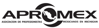 APROMEX ASOCIACION DE PROFESIONISTAS MEXICANOS EN MICHIGAN logo