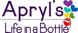 APRYL'S LIFE IN A BOTTLE logo