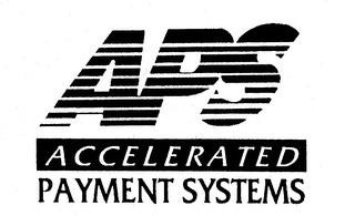APS ACCELERATED PAYMENT SYSTEMS logo