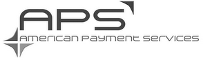 APS AMERICAN PAYMENT SERVICES logo