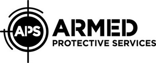 APS ARMED PROTECTIVE SERVICES logo