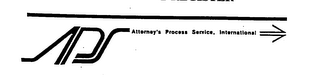APS ATTORNEY'S PROCESS SERVICE, INTERNATIONAL logo