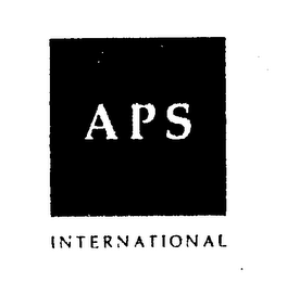 APS INTERNATIONAL logo