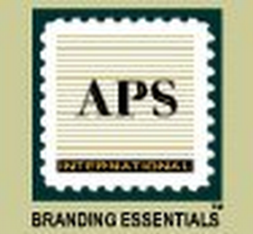APS INTERNATIONAL BRANDING ESSENTIALS logo