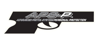 APS-P ADVANCED PISTOL SYSTEM PERSONAL PROTECTION logo