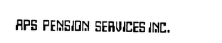 APS PENSION SERVICES INC. logo
