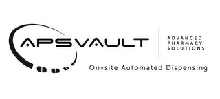 APSVAULT ADVANCED PHARMACY SOLUTIONS ON-SITE AUTOMATED DISPENSING logo